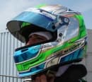 Nathan Seegrist helmet photo