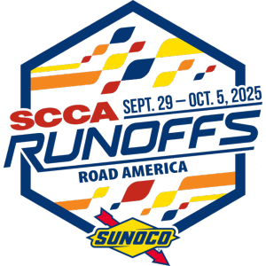 Championship logo for SCCA National Championship Runoffs Super Touring Light