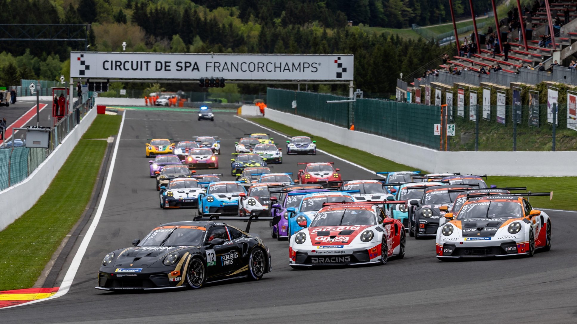 Championship banner for Porsche Carrera Cup Germany