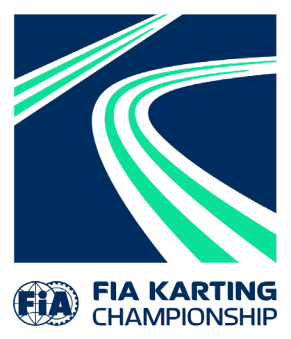 Championship logo for FIA Karting European Championship